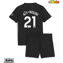Manchester City Rayan Ait-Nouri #21 Replica Away Minikit 2025-26 Short Sleeve (+ pants)